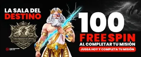 Promoción de casino Bitcoin con temática de Zeus